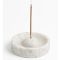 White marble incense stick holder/agarbatti stand, hold upto 3 incense sticks